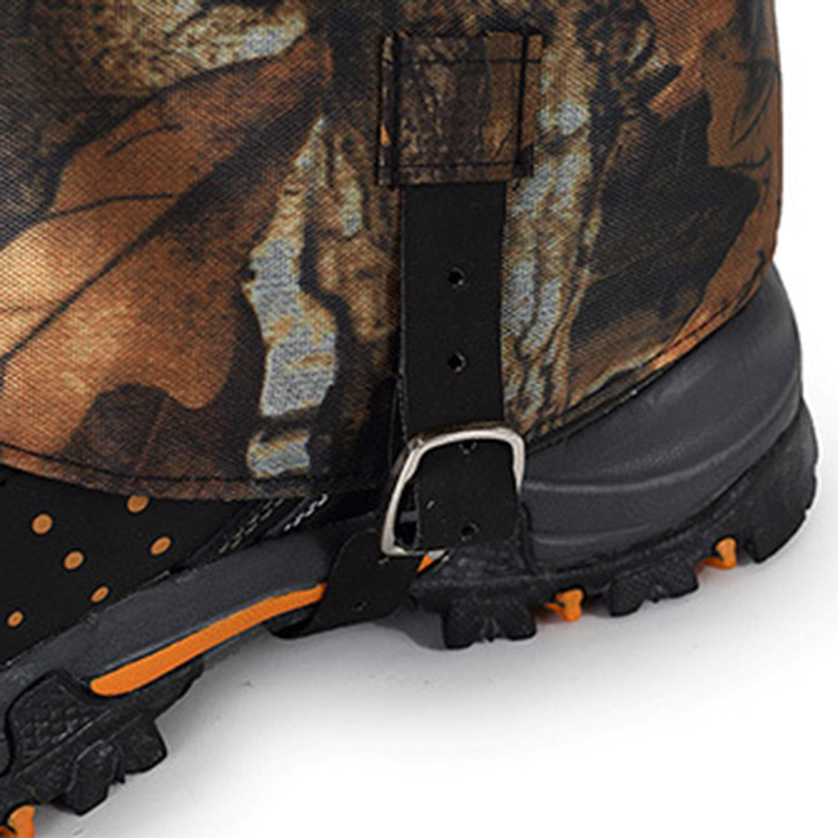 Uniqkart 1 Pair Hiking Camping Gaiters Dead Leaf Camouflage Boots Shoe Covers Waterproof Anti-insect Leg Cover, Size XL