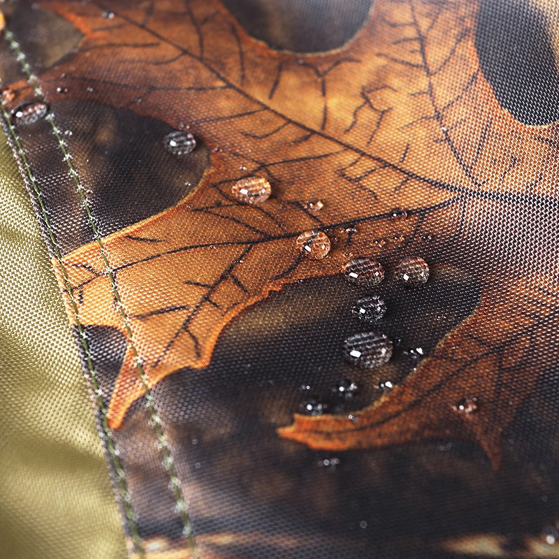 Uniqkart 1 Pair Outdoor Oxford Cloth Waterproof Gaiters Leg Cover Boots Shoe Covers for Hiking Camping Climbing Skiing