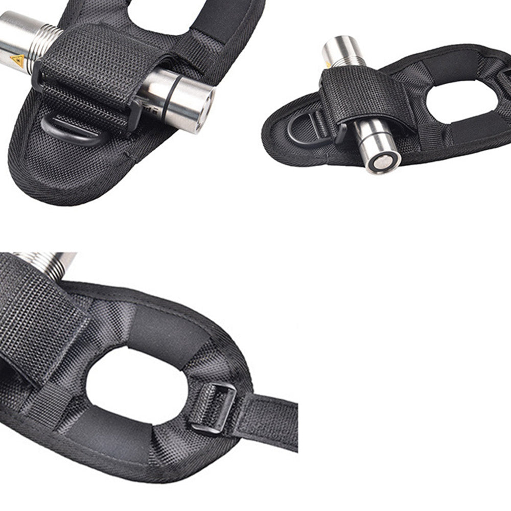 LUCKSTONE Hands-Free Flashlight Holder Wrist Strap Flashlight Glove Sleeve Universal Flashlight Wrist Holder Scuba Lights Accessories for Diving Fishing (Adjustable Type)