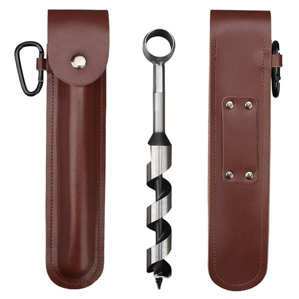 H237 Hand Auger Wrench Auger Drill Multifunction Tools Kit for Survival Outdoor, Manual Auger, Jungle Camping