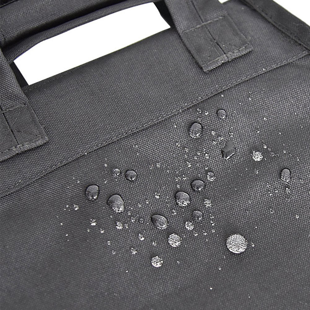 Uniqkart CHSNB-001-BK Firewood Storage Bag Large Handbag Wood Burning Stove Fireplace Accessories