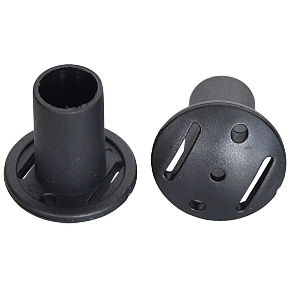 Uniqkart JZT-BHT-BK Anti-Puncture Plug Plastic Tent Support Rod Protective Sleeve - Black