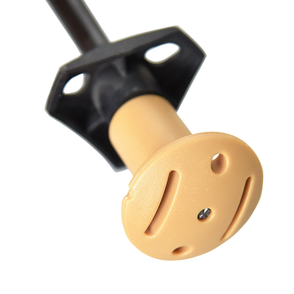 Uniqkart JZT-BHT-BK Anti-Puncture Plug Plastic Tent Support Rod Protective Sleeve - Black