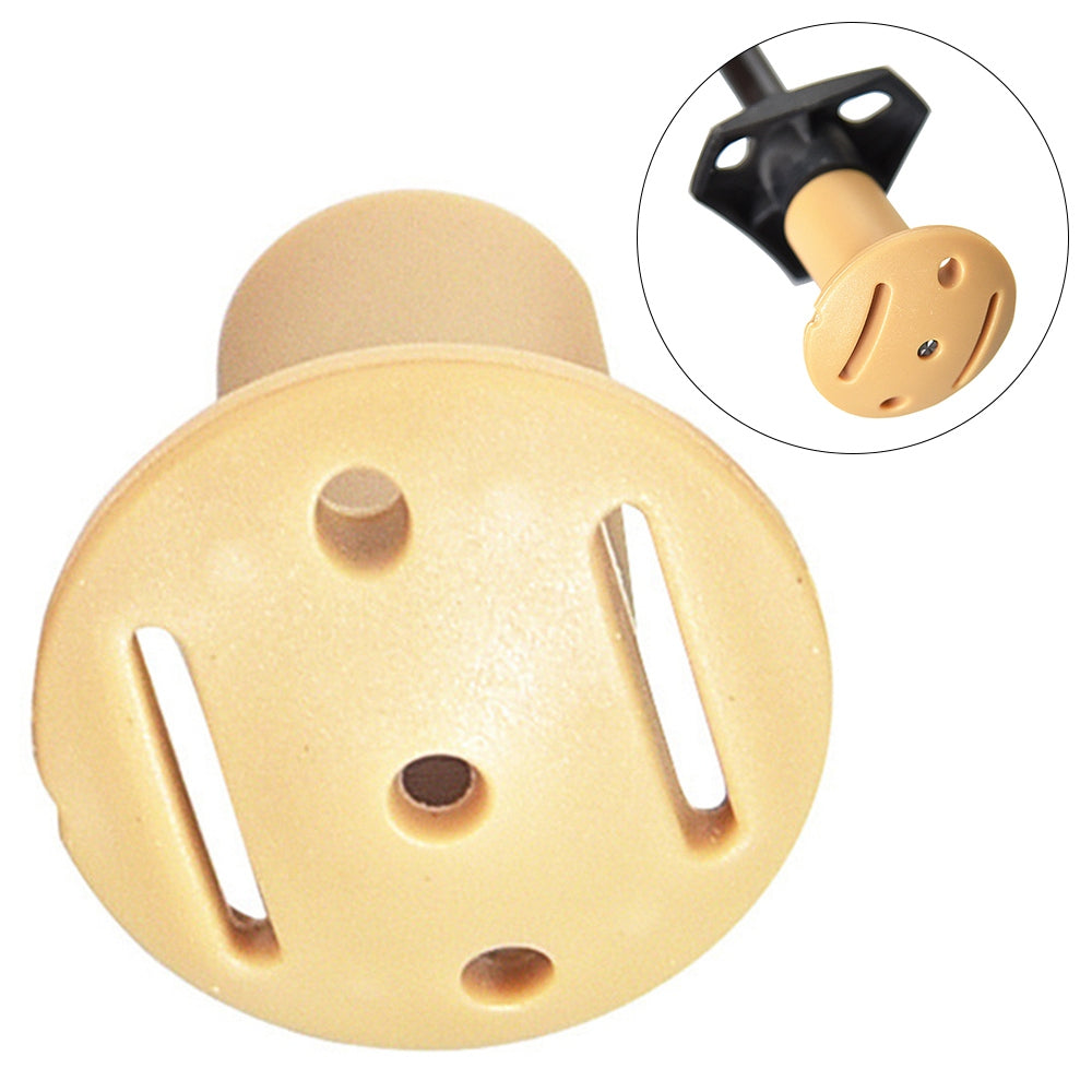 Uniqkart JZT-BHT-BK Anti-Puncture Plug Plastic Tent Support Rod Protective Sleeve - Nude