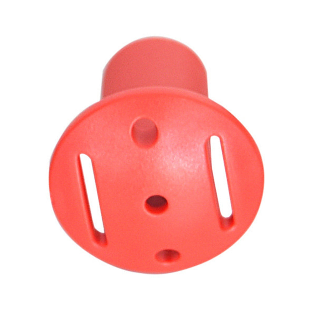 Uniqkart JZT-BHT-BK Anti-Puncture Plug Plastic Tent Support Rod Protective Sleeve - Red