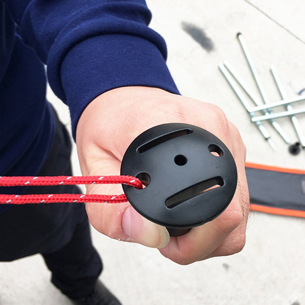 Uniqkart JZT-BHT-BK Anti-Puncture Plug Plastic Tent Support Rod Protective Sleeve - Red