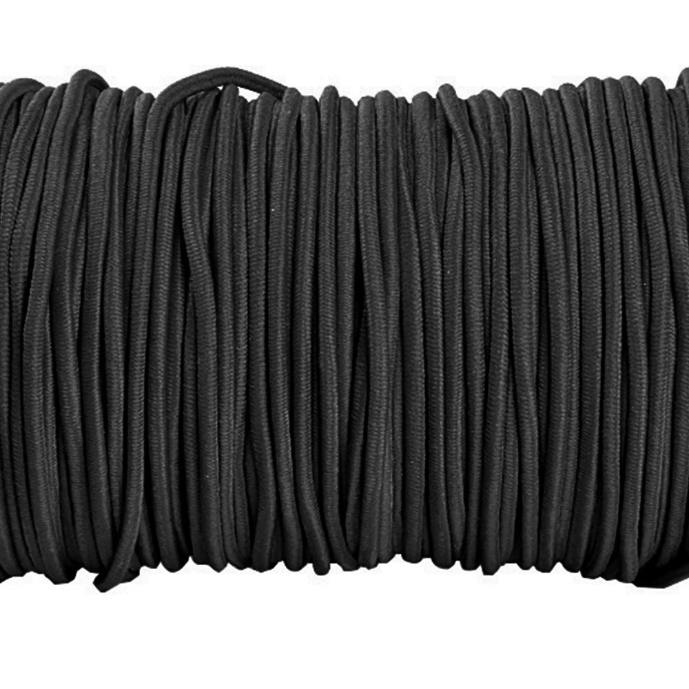Uniqkart 10m Strong Elastic Rope Rubber Band Craft Supplies Elastic Band Bounding Strap DIY Sewing Accessories - Black