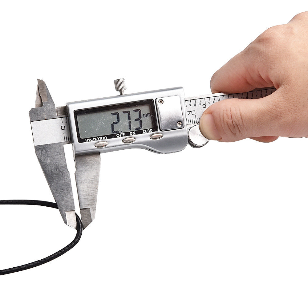 Uniqkart 10m Strong Elastic Rope Rubber Band Craft Supplies Elastic Band Bounding Strap DIY Sewing Accessories - Black