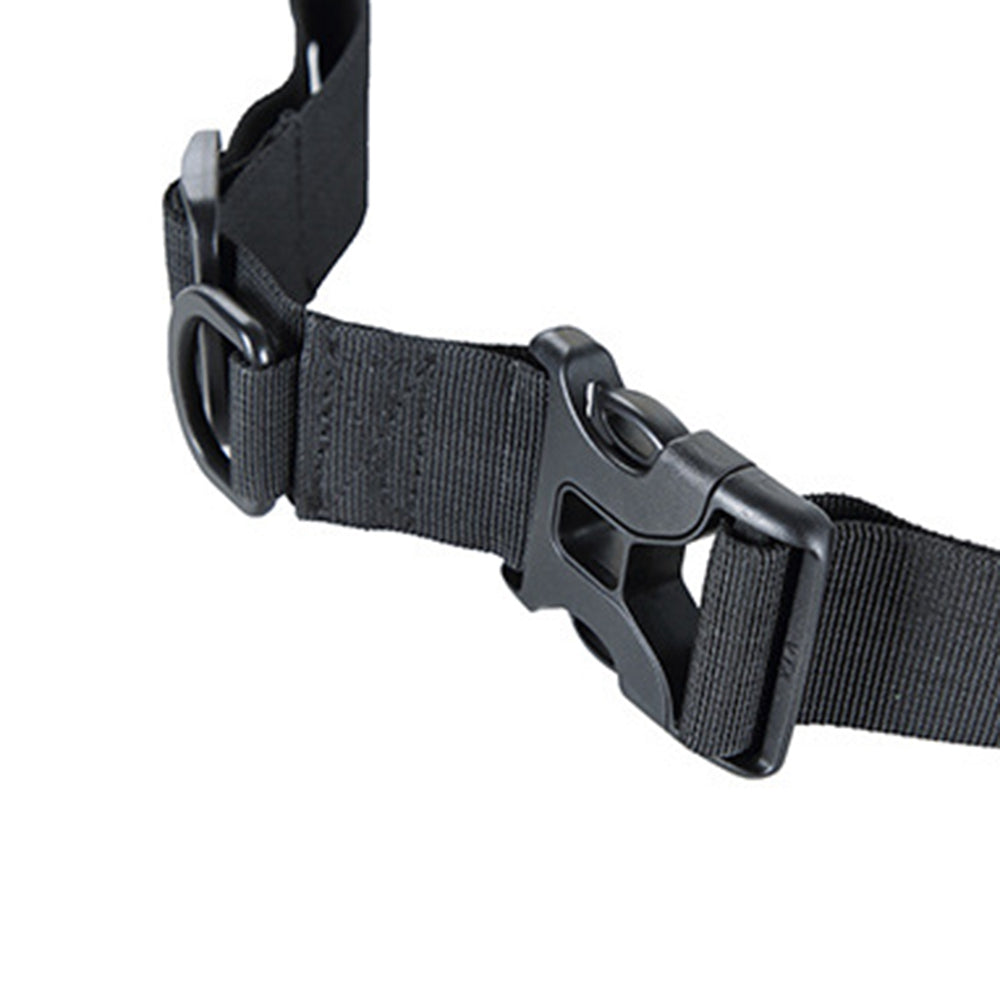 Uniqkart Multifunctional Outdoor Fishing Waist Belt Adjustable Waistband with D-ring and Hanging Hook