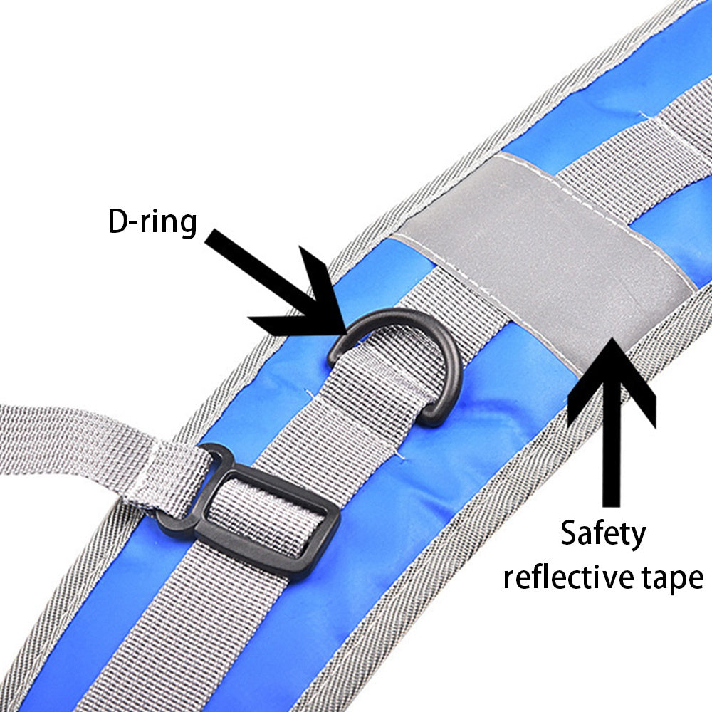 Uniqkart 1 Pair Adjustable Backpack Straps Replacement Shoulder Strap with D-ring - Green