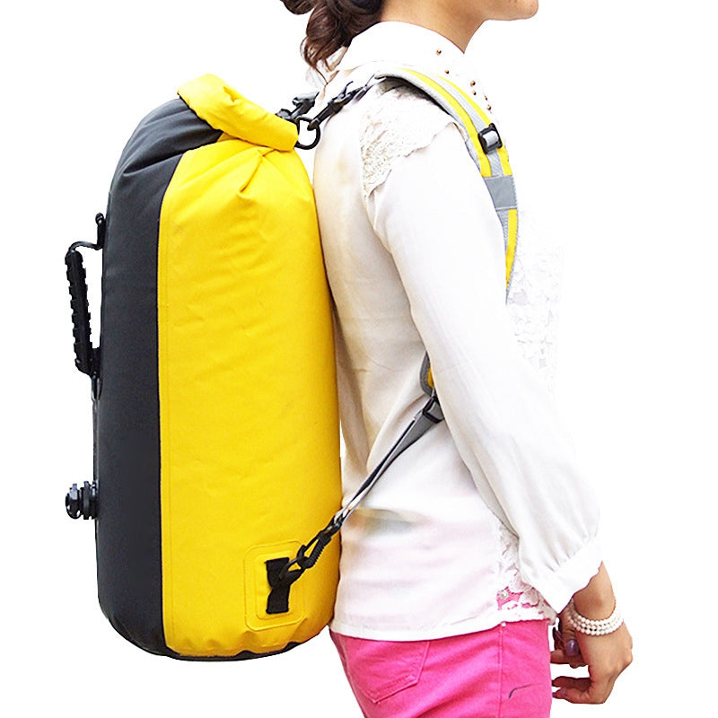 Uniqkart 1 Pair Adjustable Backpack Straps Replacement Shoulder Strap with D-ring - Blue