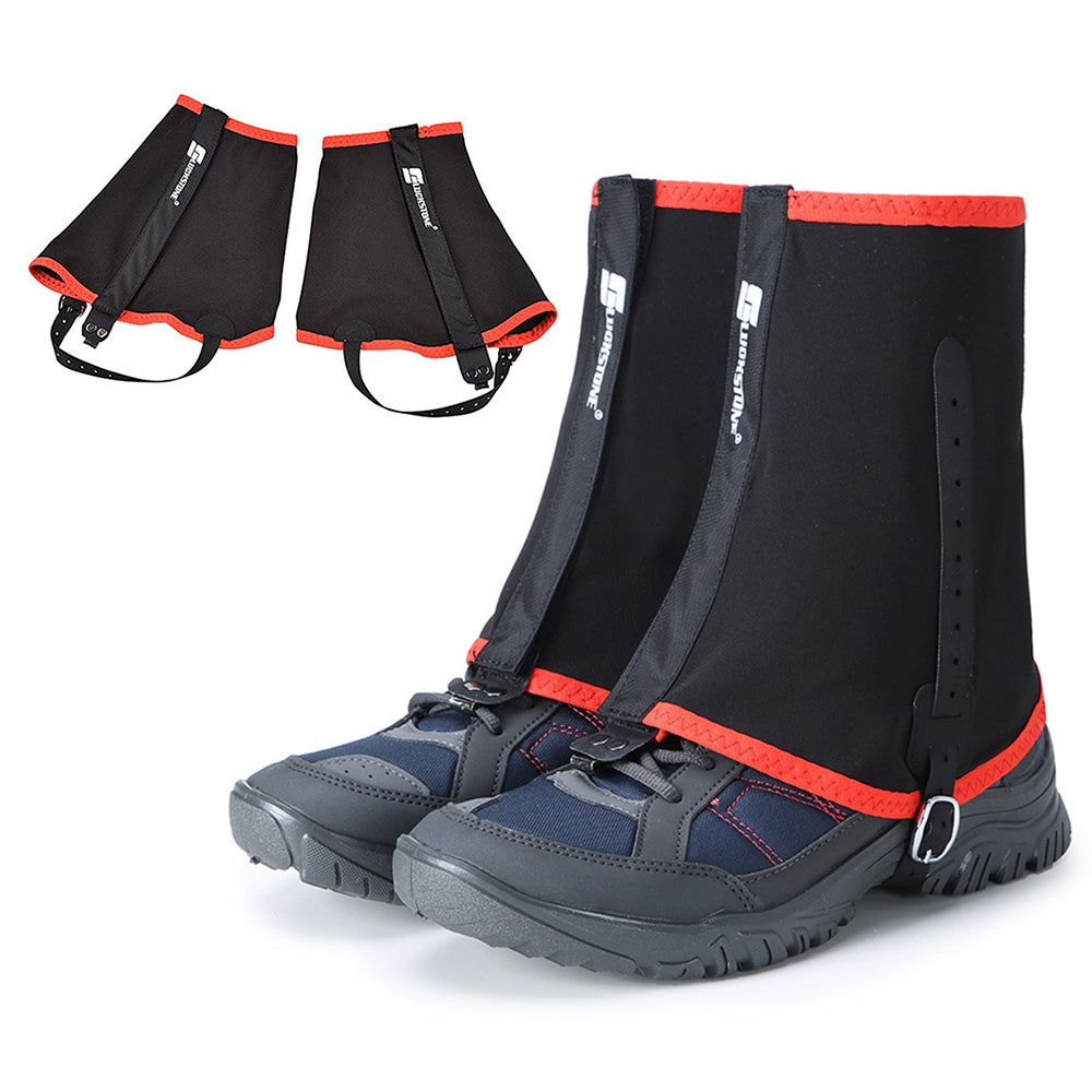 Uniqkart 1 Pair Protective Gaiters Outdoor Climbing Hiking Ski Walking Sand Stone Prevention Shoe Covers
