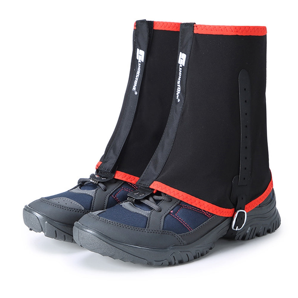 Uniqkart 1 Pair Protective Gaiters Outdoor Climbing Hiking Ski Walking Sand Stone Prevention Shoe Covers