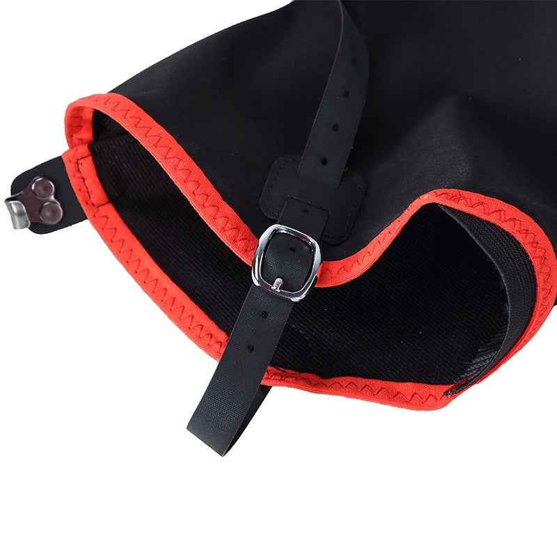 Uniqkart 1 Pair Protective Gaiters Outdoor Climbing Hiking Ski Walking Sand Stone Prevention Shoe Covers