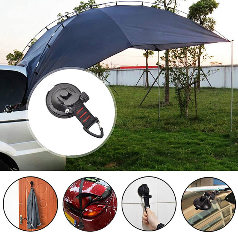 Uniqkart Car Tent Suction Cup Hooks Side Awning Camping Tarp Accessories