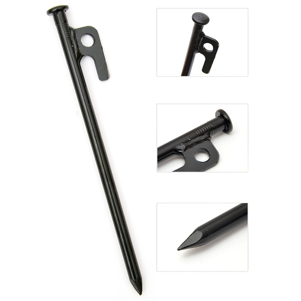 DESERT&FOX 30cm Steel Tent Stake Thicken Ground Peg Outdoor Camping Canopy Tarp Accessories