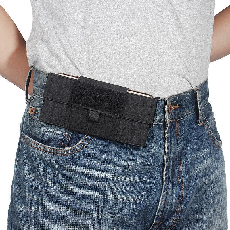 CL182 Fitness Running Belt Phone Bag Pouch Mini Waist Pack Cell Phone Card Key Holder for Men and Women