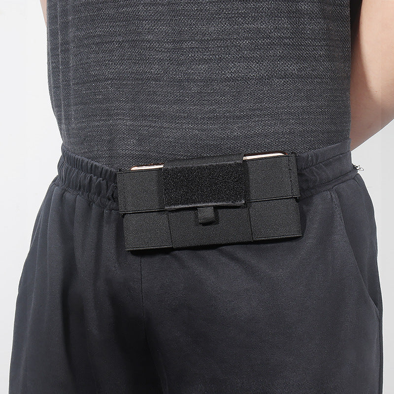 CL182 Fitness Running Belt Phone Bag Pouch Mini Waist Pack Cell Phone Card Key Holder for Men and Women