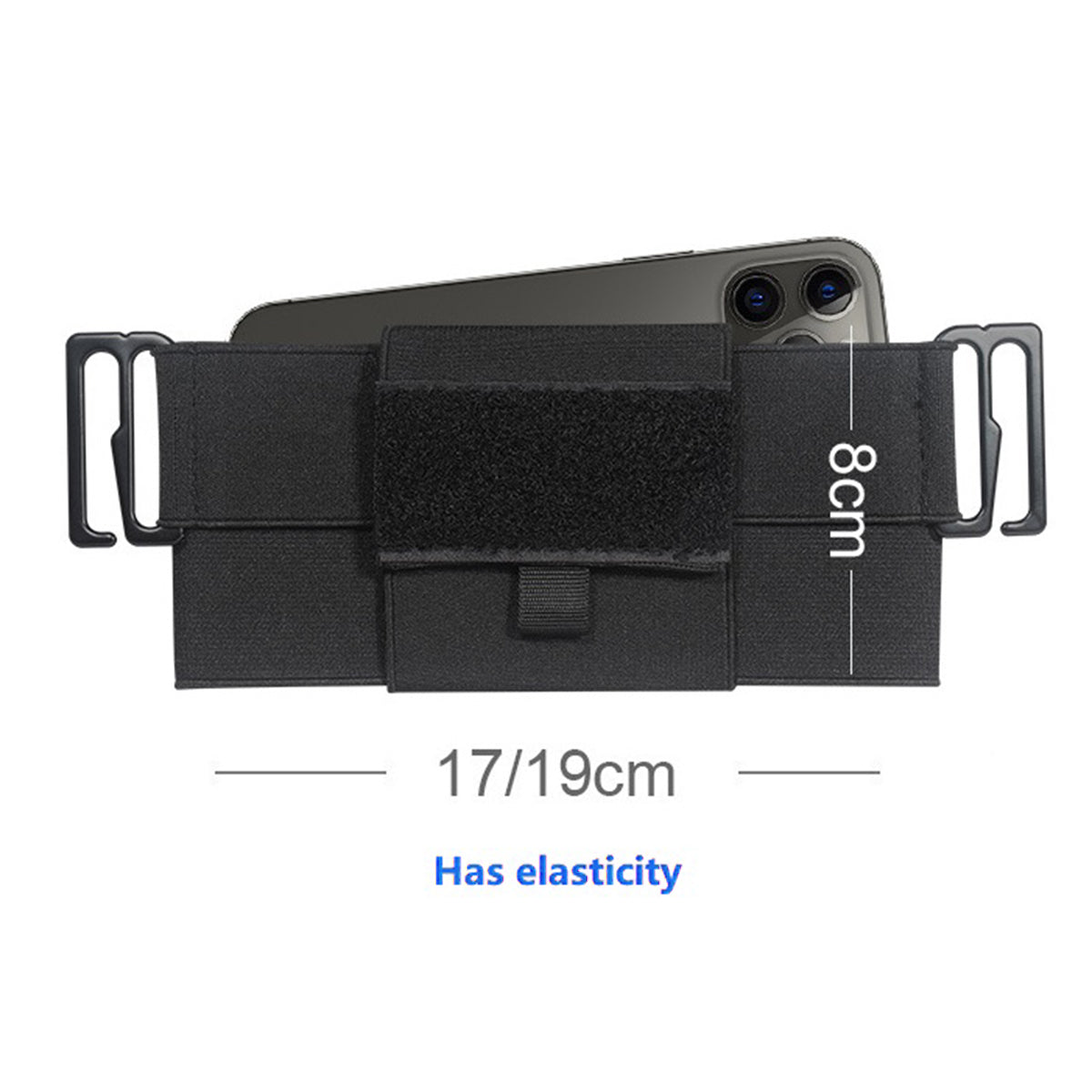 CL182 Fitness Running Belt Phone Bag Pouch Mini Waist Pack Cell Phone Card Key Holder for Men and Women