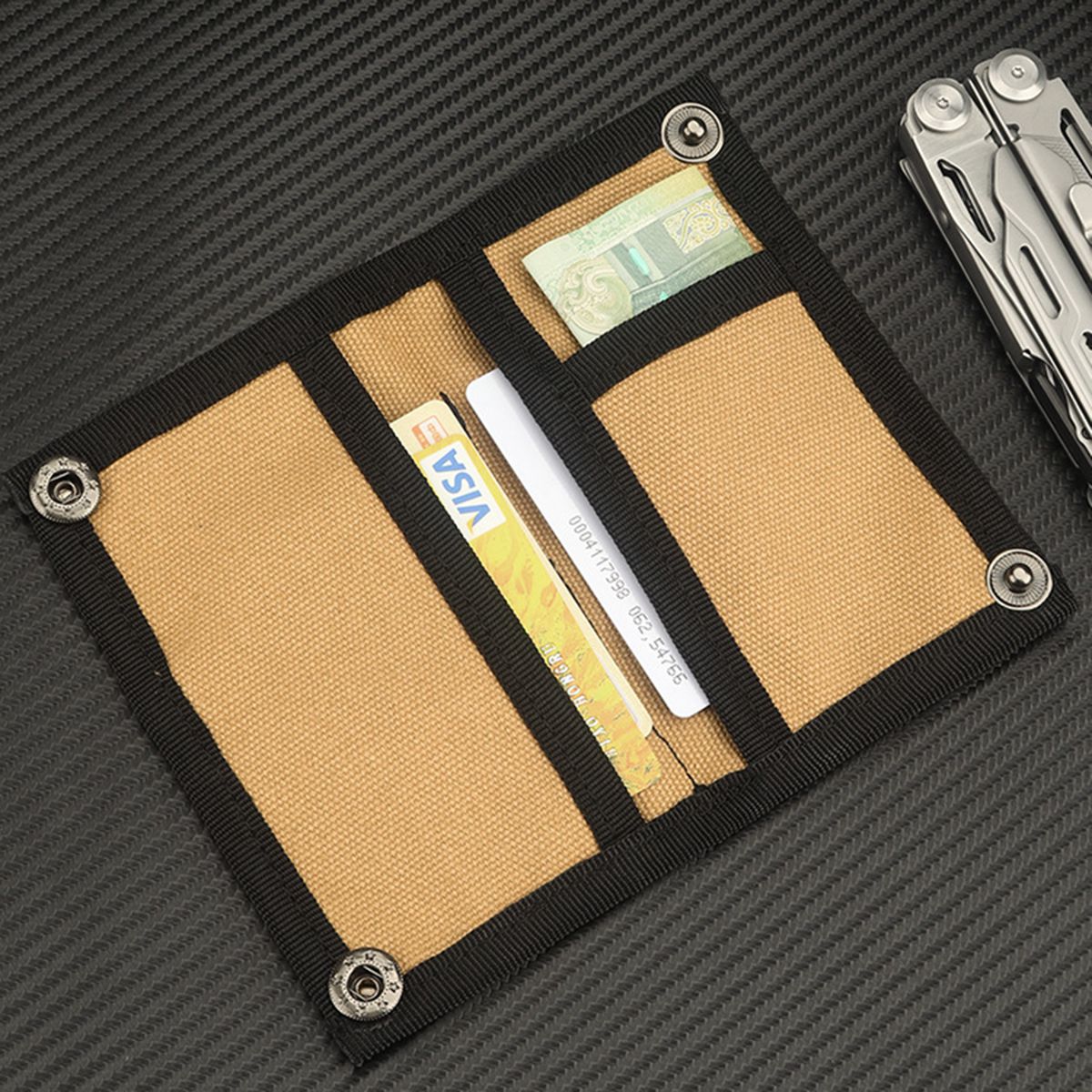 Uniqkart H255 Tactical EDC Tool Storage Bag Wallet Molle Bag Outdoor Multifunction Military Tool Storage Pouch - Green