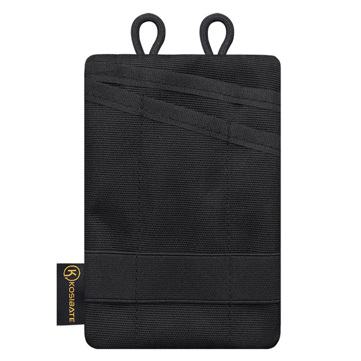 Uniqkart H250 Tactical Molle Pouch Military Tool Storage Bag Belt Utility Fanny Hip Holster Coins Keys Organization Bag - Black