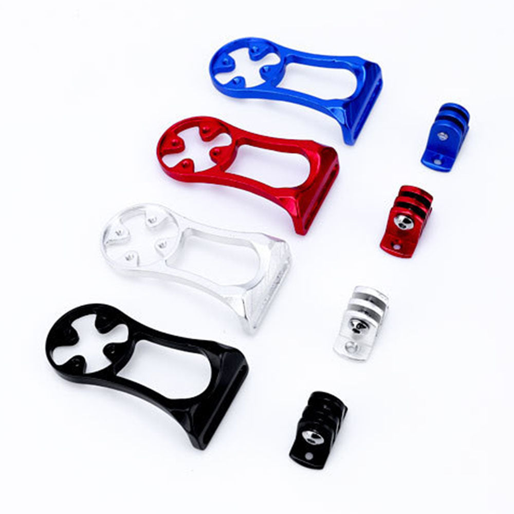 YS-50PU Bicycle Stopwatch Bracket Extender Frame Computer Extension Base MTB Bike Accessories - Blue