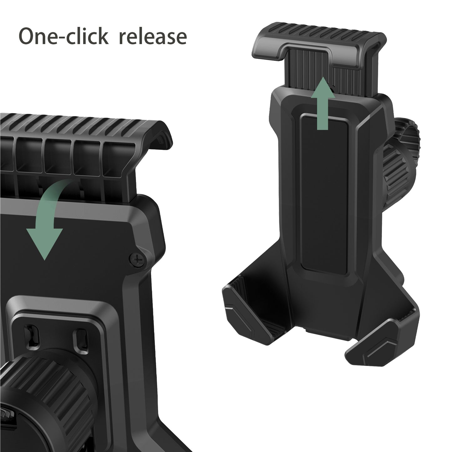 Bike Phone Mount Easy Installation Bicycle Handlebar Phone Mount Holder Bike Phone Holder for 4.7-7.2 inch Cell Phones