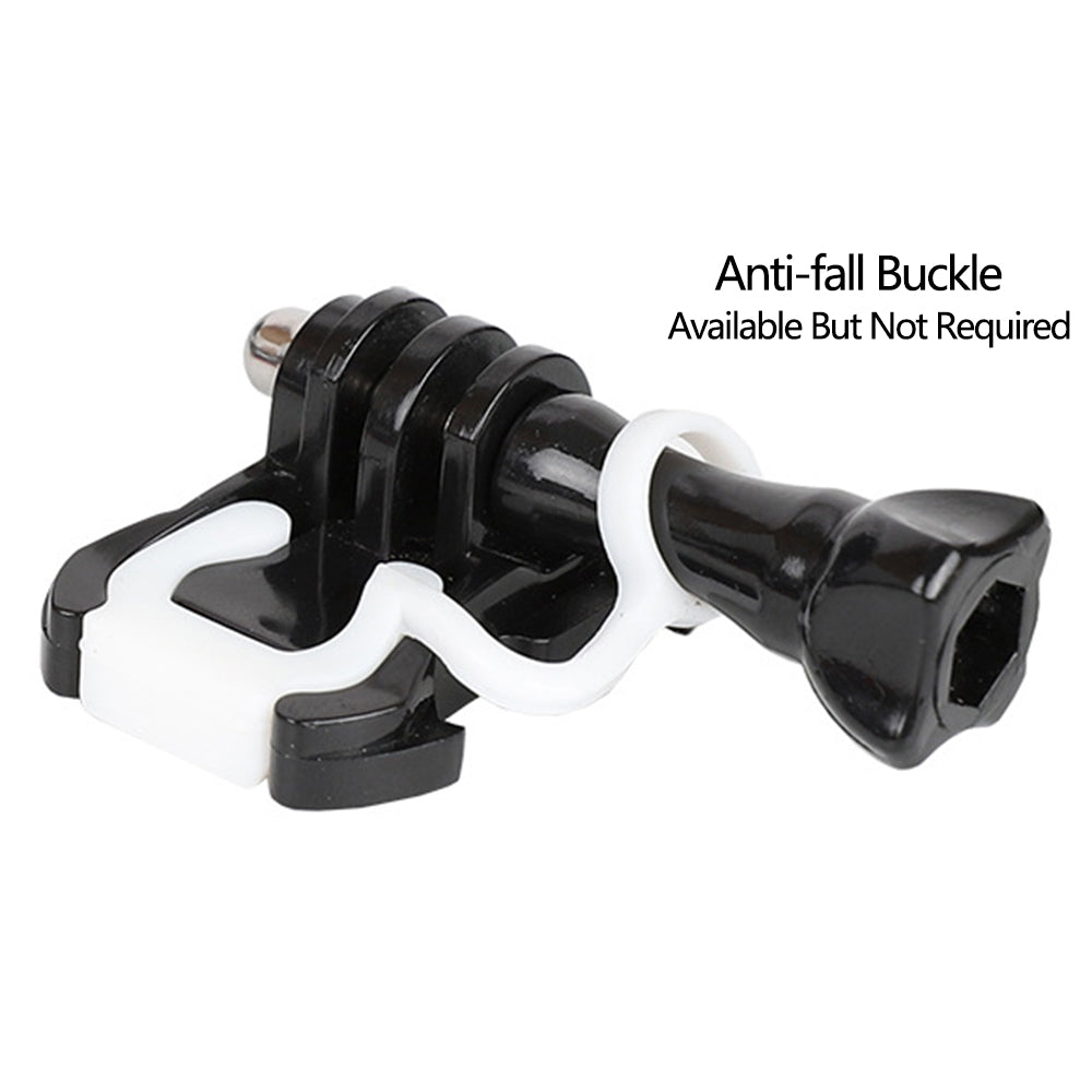 Uniqkart for Insta360 Action Camera Aluminum Alloy Helmet Bracket Mount Set with Extension Arm