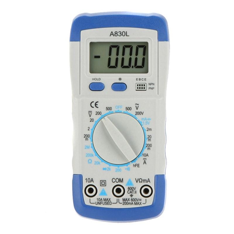 A830L Multifunction Tester LCD Screen Display Digital Multimeter (Style2)