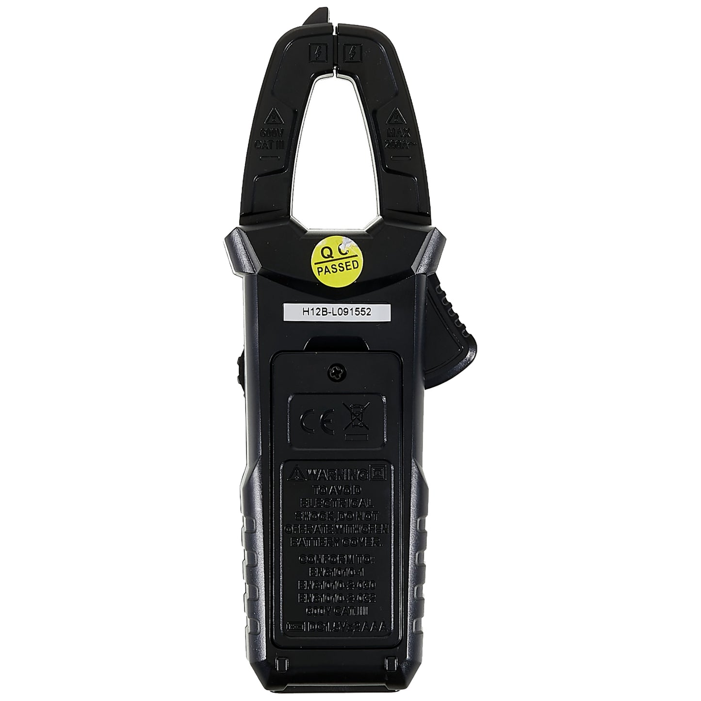 MAYILON HT200B Digital Clamp Meter Amperometric Voltmeter Ammeter Tester Pliers Counts Transistor Test Lead (No Battery)