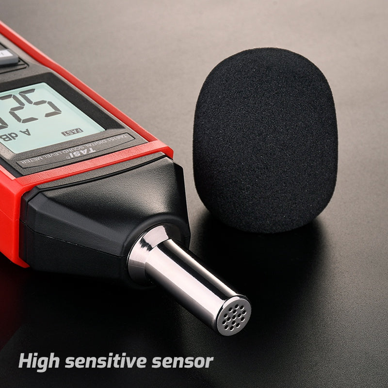 TASI TA8151 High Precision LCD Display Digital Sound Level Meter Noise Measuring Volume Decibel Tester