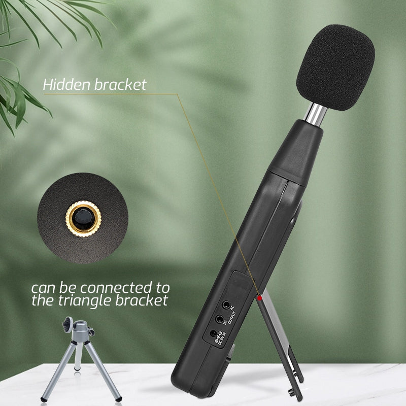 TASI TA8152A LCD Display Digital Sound Level Meter Noise Measuring Audio Detector Volume Decibel Tester