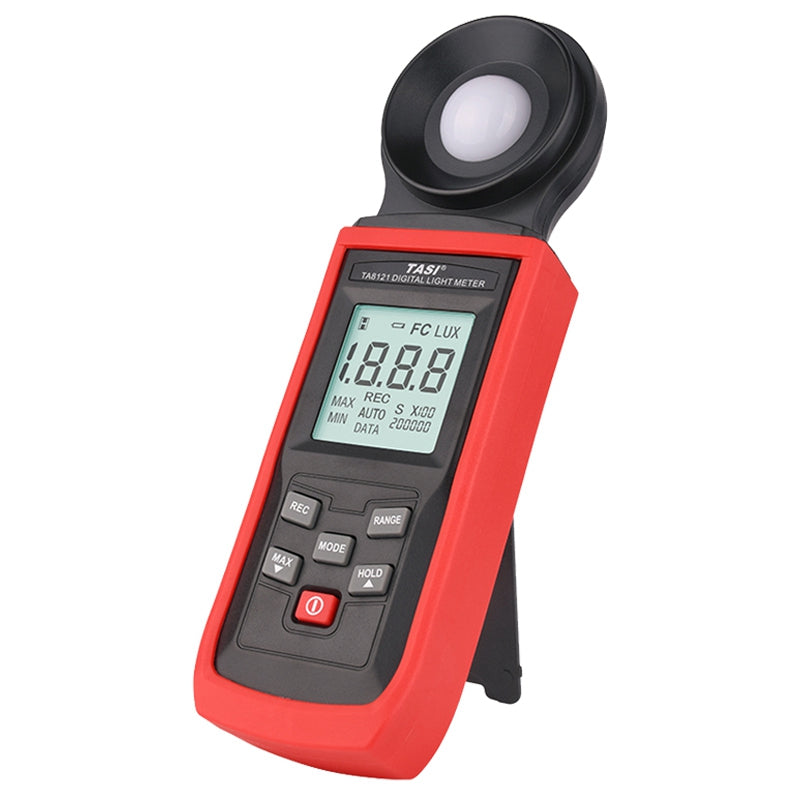 TASI TA8121 Light Meter Photography Digital Luxmeter Integrated Illuminometer 0.1-100000 Lux Photometer Tester