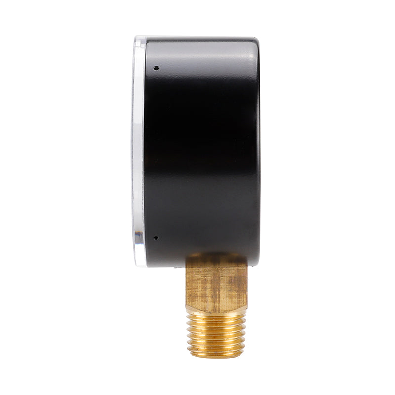 TS-50-4bar 50mm Manometer 0-60psi / 0-4bar Dual Scale Water Pressure Dial 1 / 4 NPT Hydraulic Pressure Gauge