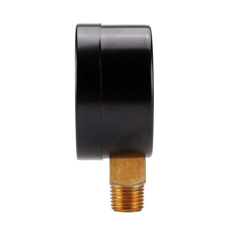 TS-50-1+1 Instrument 1 / 4inch BSPT Thread Mount Gas Water Pressure Gauge Stainless Steel Case Dry Vacuum -30inHg / 0