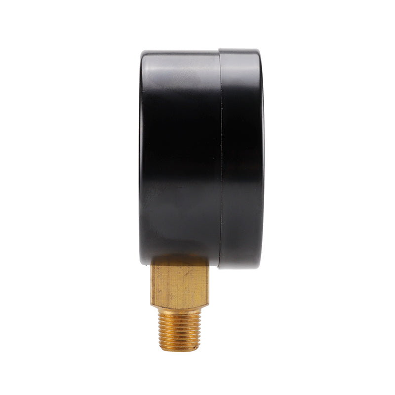 TS-50-14kg / cm2 50mm Dial Gas Pressure Gauge Stainless Steel Dual Scale Oil Water Pressure Gauge with 1 / 4inch NPT Mount