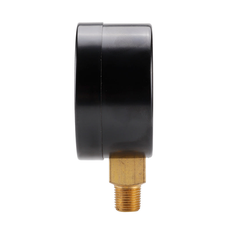 TS-Z52 0-200 PSI / 0-14 Bar Range Gas Pressure Gauge Stainless Steel Dual Scale Multipurpose Oil Water Pressure Gauge