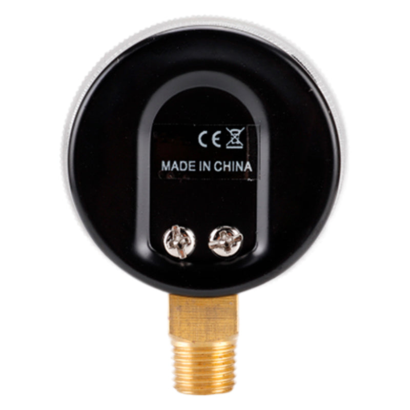 TS-Y50-600psi Dual Scale Water Vacuum Pressure Gauge High Precision Gas Air Pressure Gauge 1 / 4inch NPT Bottom Mount