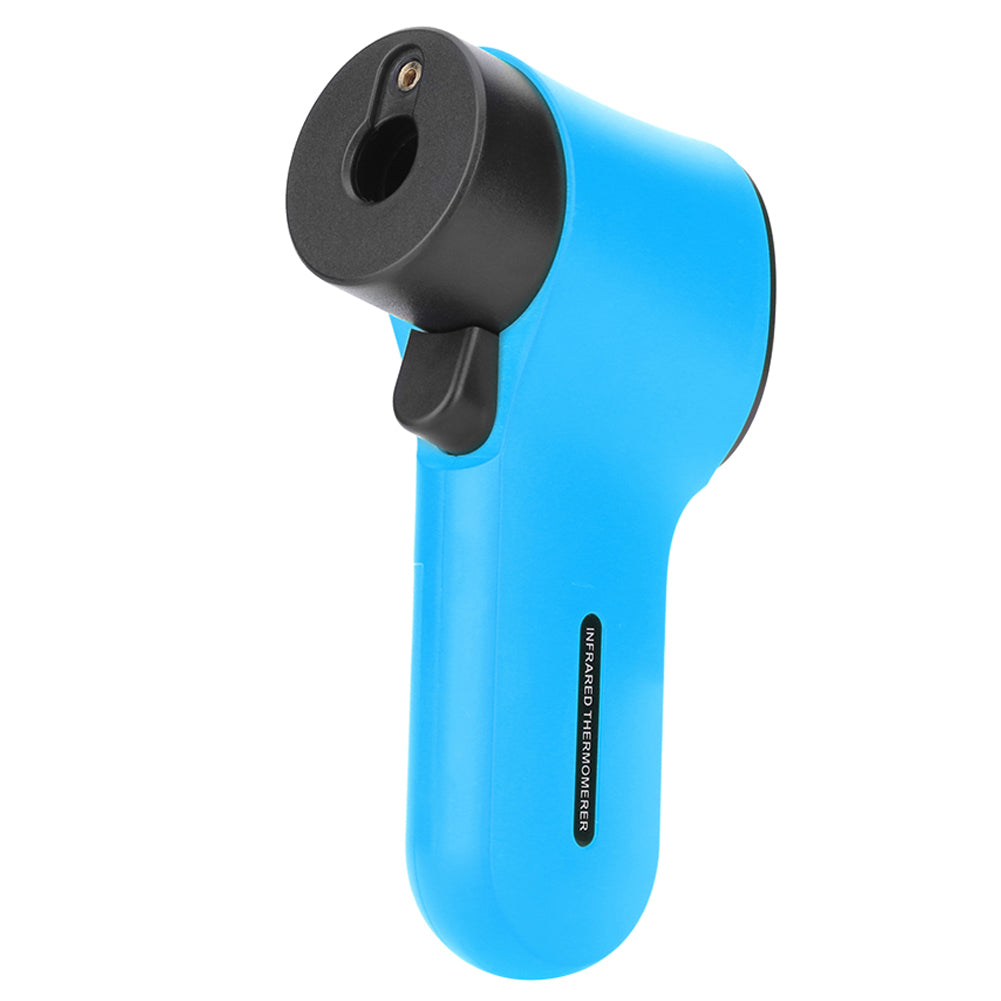 HW550 Digital LCD Infrared Thermometer Non-Contact Laser Industrial Pyrometer Temperature Gun - Blue