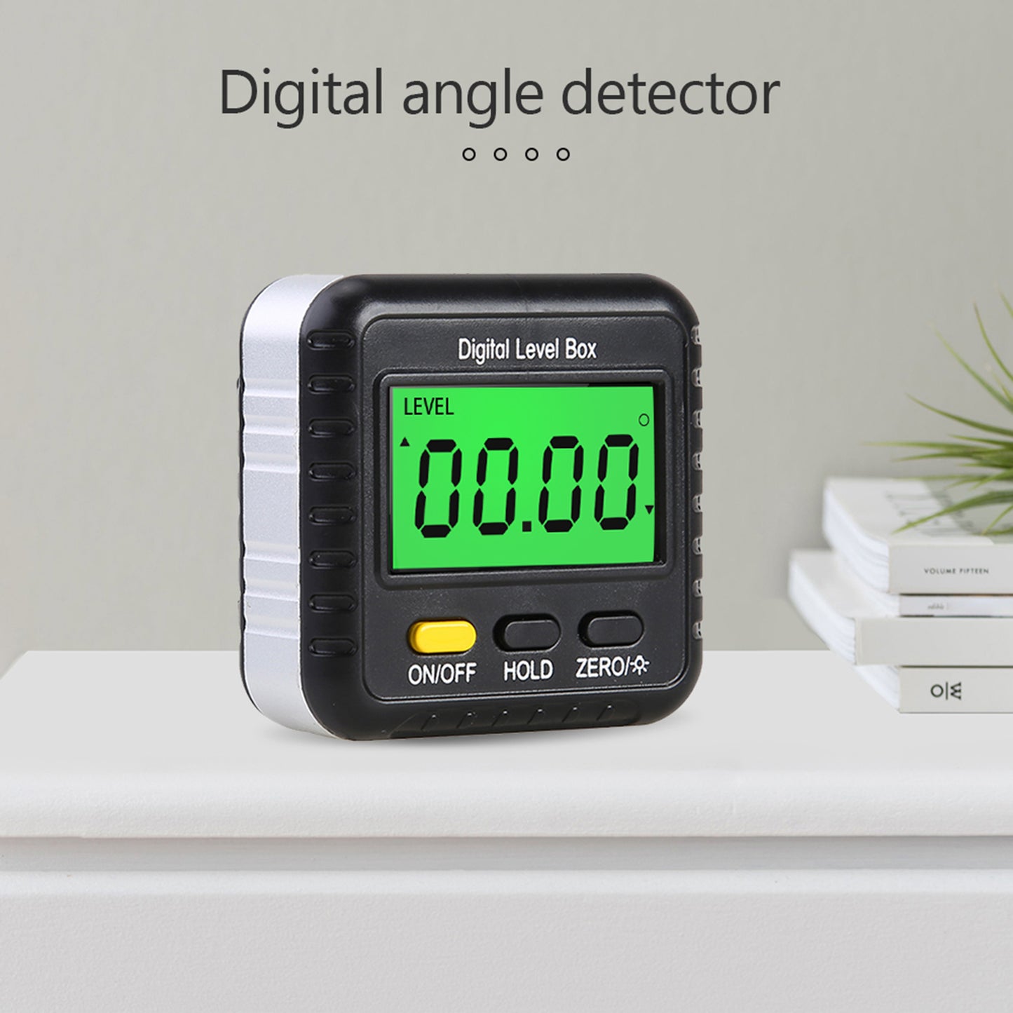 Digital Level Box Digital Angle Detector Angle Gauge with Display Portable Measuring Tool for Carpentry, Building (No Bubble)