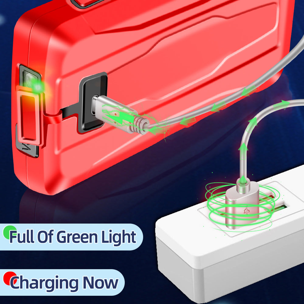Aneng 682 Rechargeable Multimeter Digital High-Precision Intelligent Auto-Rang Anti-Burning Multimeter - Red