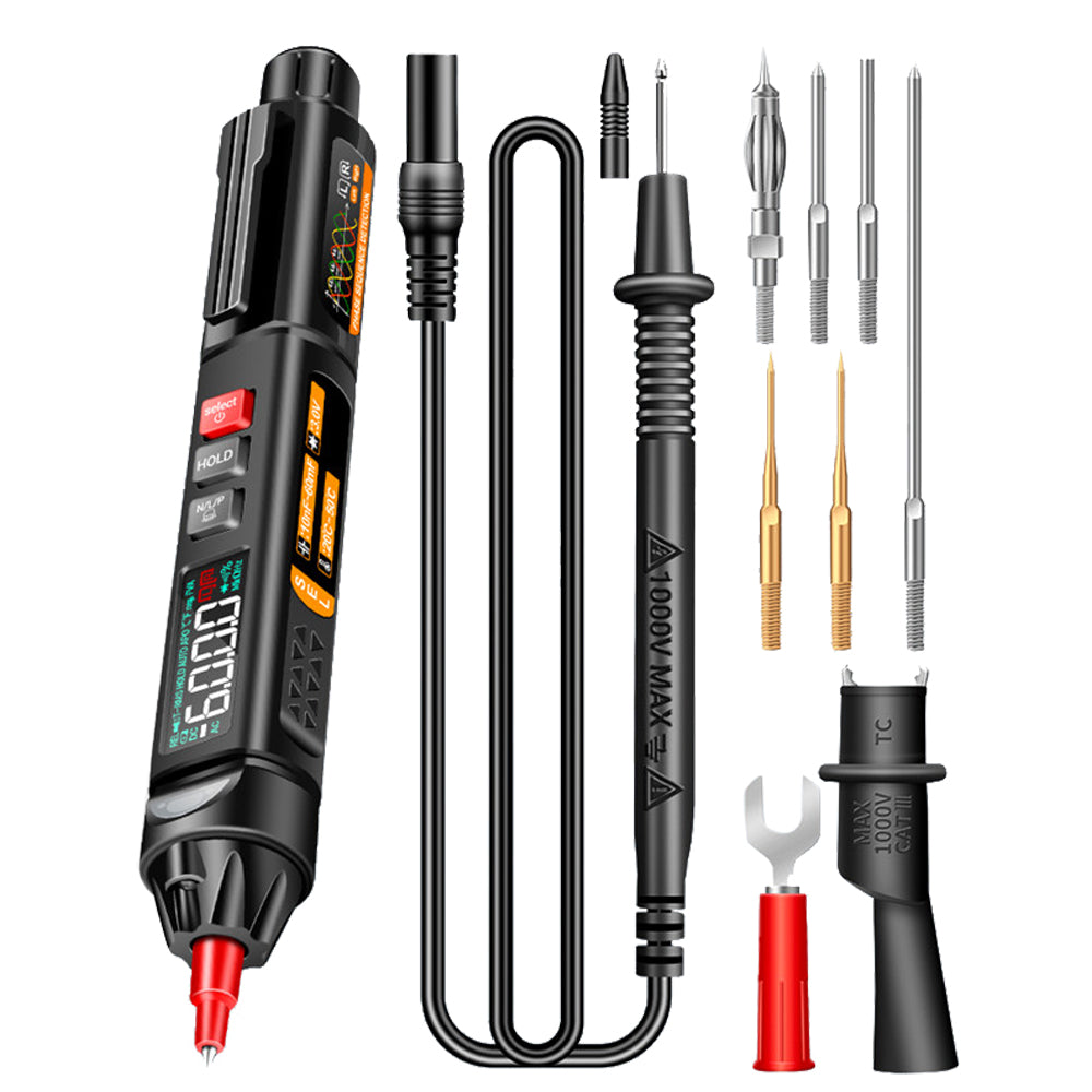 Aneng A3009 Voice Broadcast Multifunction Digital Multimeter Set Portable Handheld Pen Tester