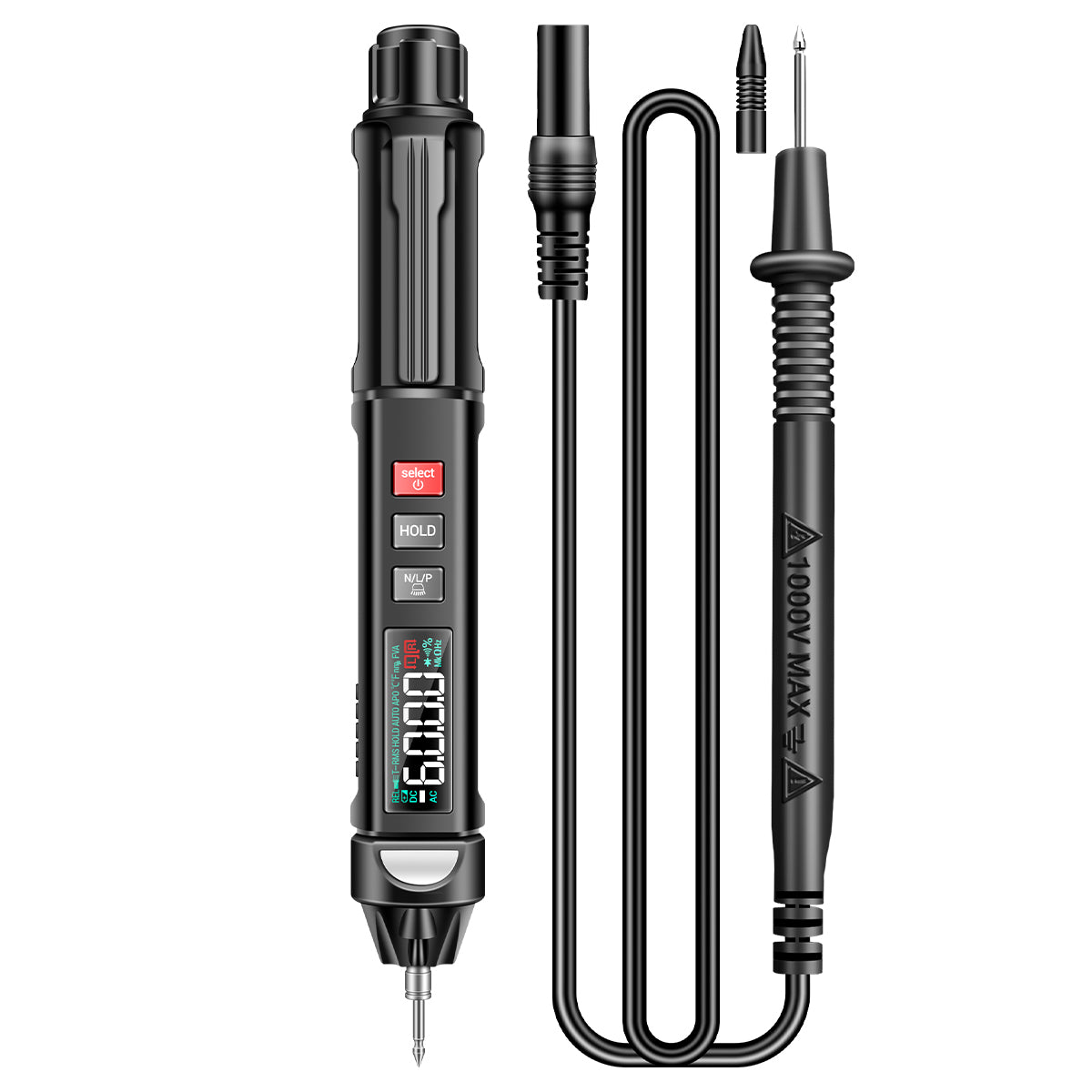 Aneng A3009 Multifunction Handheld Digital Multimeter Voice Broadcast Portable Pen Tester