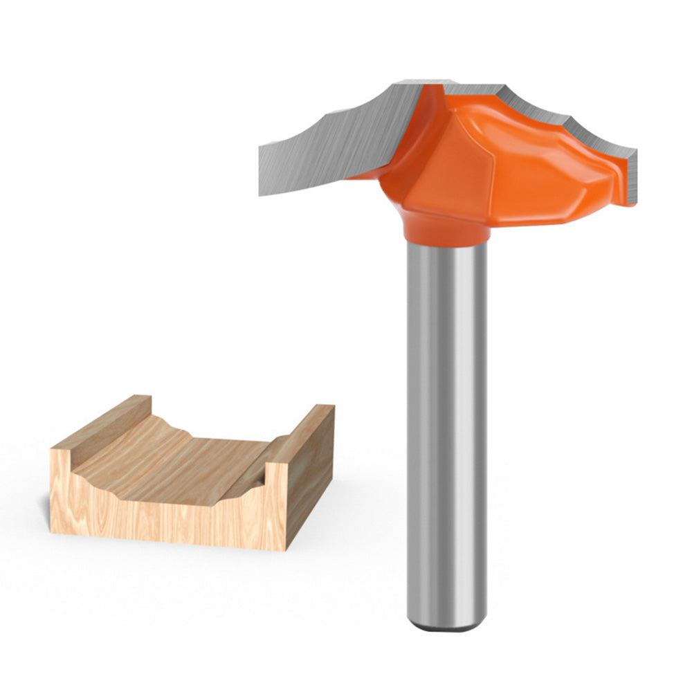 1Pc 1 / 4 Shank Milling Cutter Woodworking Tools Router Bit Alloy Carving Cutter for Wood, MDF, Particleboard - 1 / 4x29x8.5