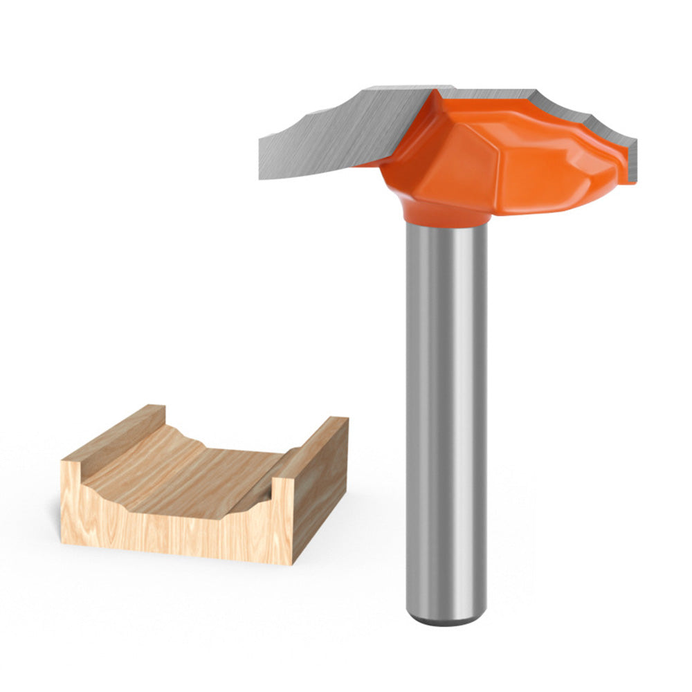 1Pc 1 / 4 Shank Milling Cutter Woodworking Tools Router Bit Alloy Carving Cutter for Wood, MDF, Particleboard - 1 / 4x29x7