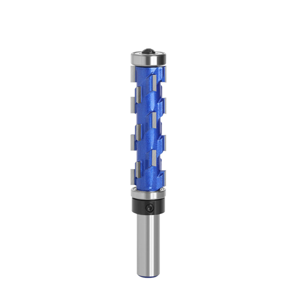 2Pcs / Set 12mm Shank Woodworking Milling Cutter Router Bit Woodworker Tools Carving Cutter Wood Engraving Tenon Cutter