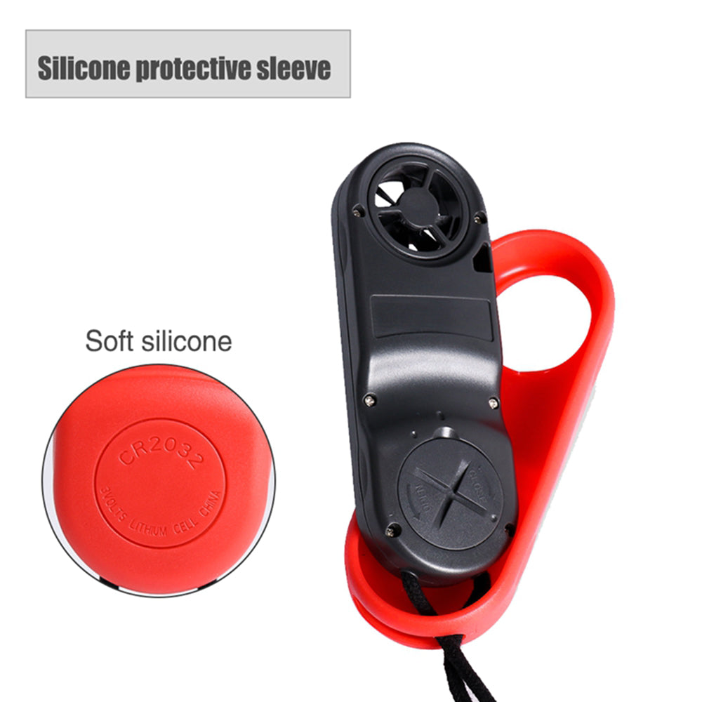 Uniqkart WT816A 30m/s Digital Anemometer Tester Portable Handheld Wind Speed Temperature Measure Tool Air Velocity Meter