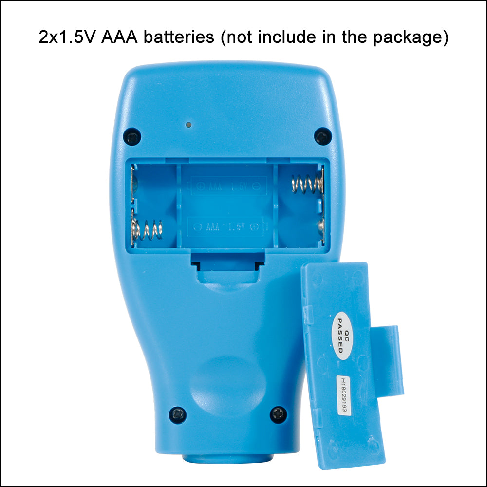 Uniqkart WT200A Mini Portable Digital Coating Thickness Gauge Tester 0-1.8mm Paint Film Thickness Meter