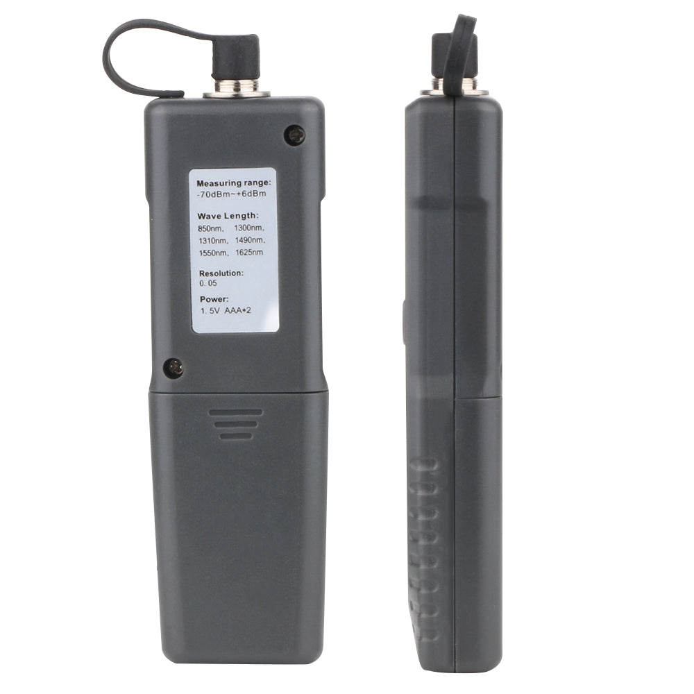 RZ WT65 Handheld Digital Fiber Optic Power Meter Network Cable Tester