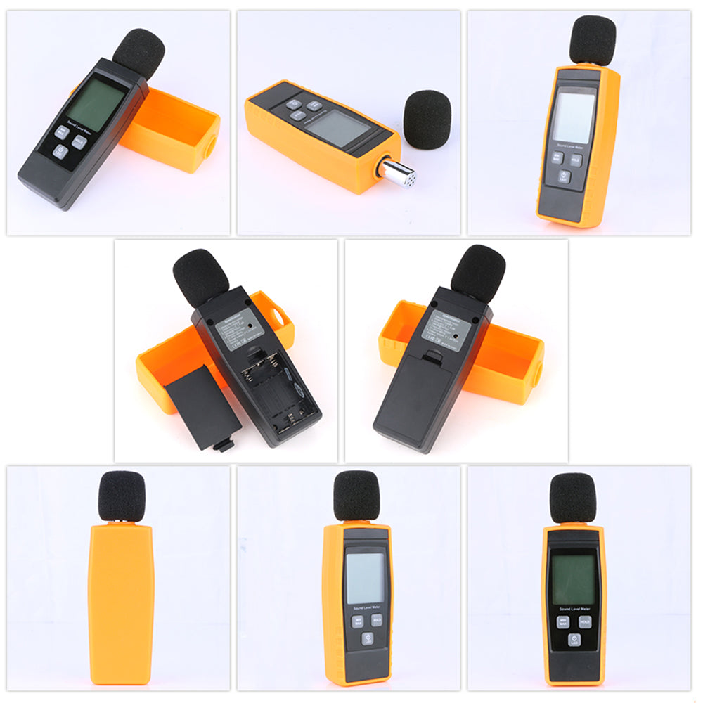 RZ RZ1359 Digital Sound Level Meter Decibels Noise Tester with LCD Screen